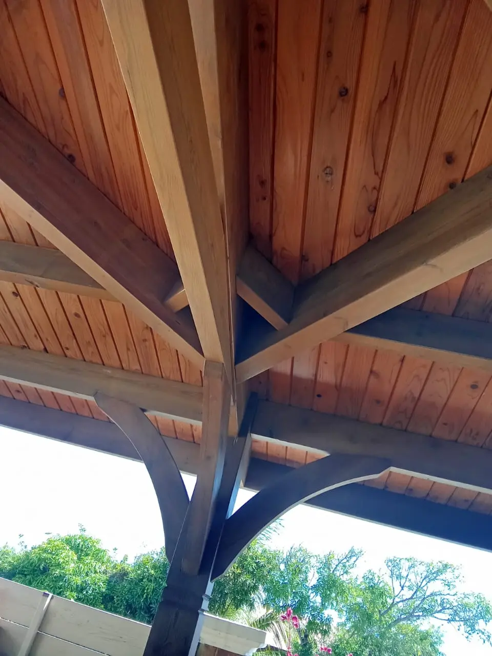 toit, pergola
